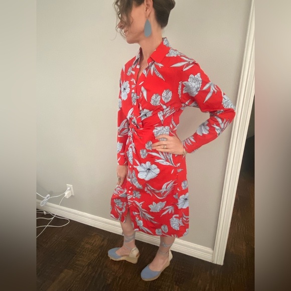 Zara MIDI Twist Dress - Picture 14 of 14